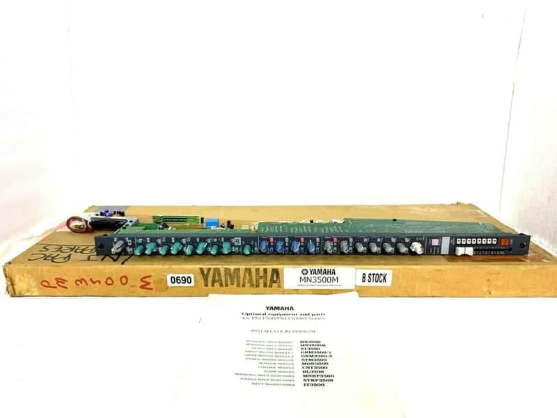 Yamaha MN3500M Monitor Input Module #0690 (ONE)