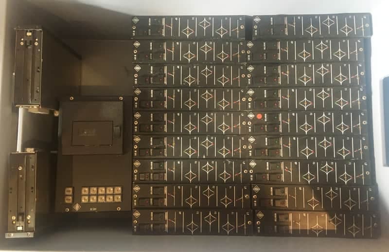 42 x Neumann W591 Analog EQ Modules with Control Unit +++