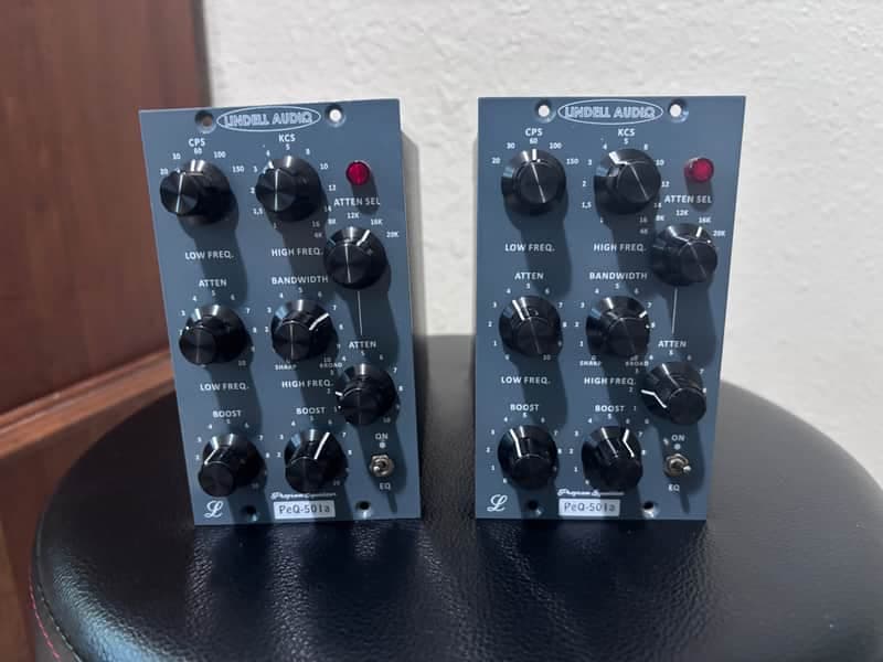 PAIR Lindell Audio PEQ-501a 2010’s - present - Blue gray