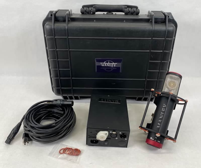 Manley Labs Reference Cardioid Large Diaphragm Tube Condenser Microphone 2010s - Black