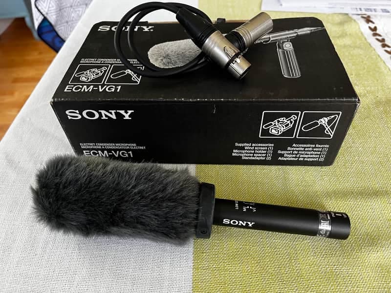 Sony ECM-VG1 Electret Condenser Shotgun Microphone