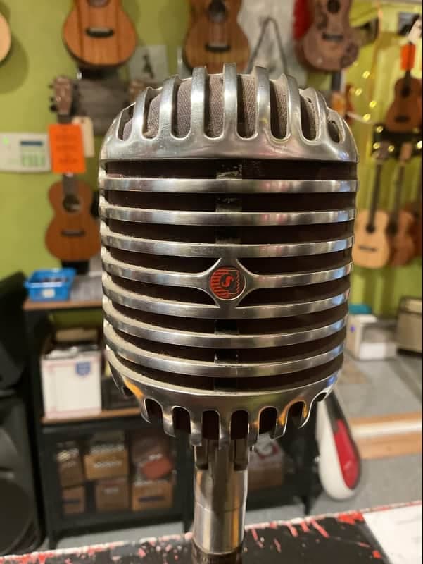 Shure 55c 1940's Vintage Microphone