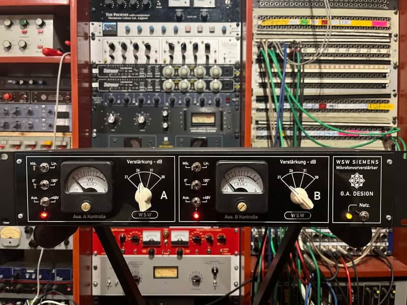 Vintage WSW Siemens dual mono pre #2