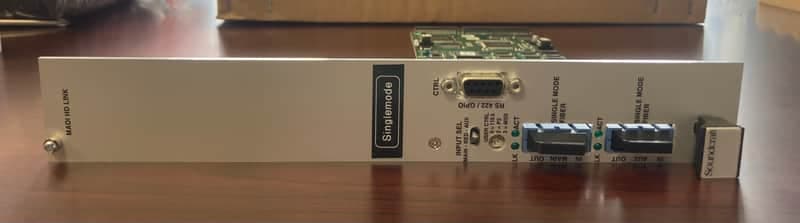 Soundcraft Vi3000 SINGLE MODE OPTICAL Vi Series Madi HD Link Optical Option Card 2010's - Beige for CONSOLE