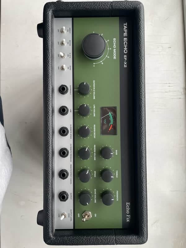 Echo Fix EF-X2 Tape Echo with Reverb 2019 - Present - Green Panel