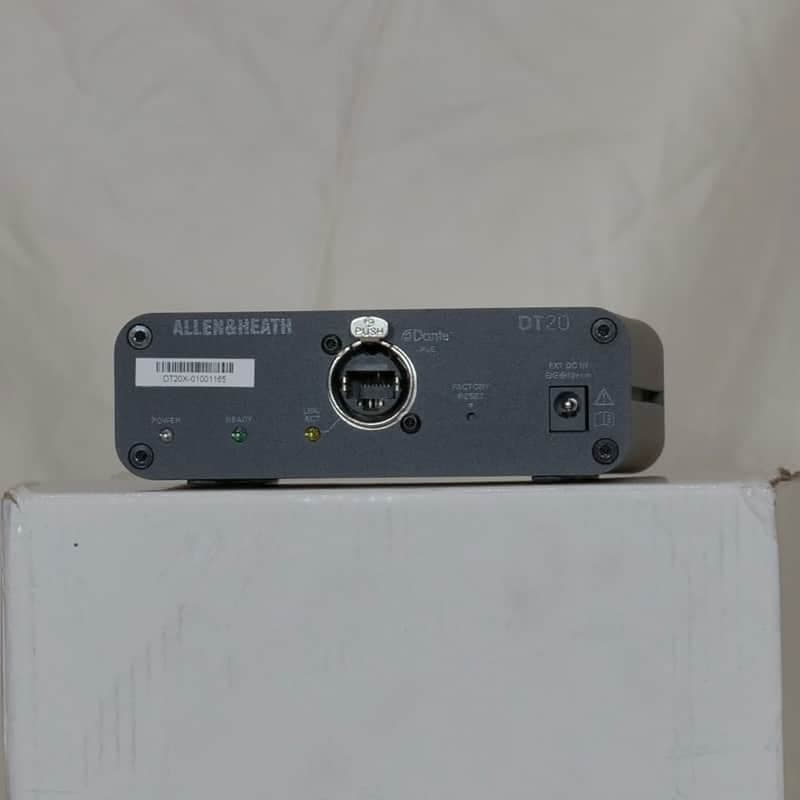 Allen & Heath DT20 Dante PoE Preamp — Mint, Original Owner