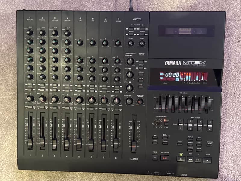 Yamaha MT8X Multitrack Cassette Recorder 1990s - Black