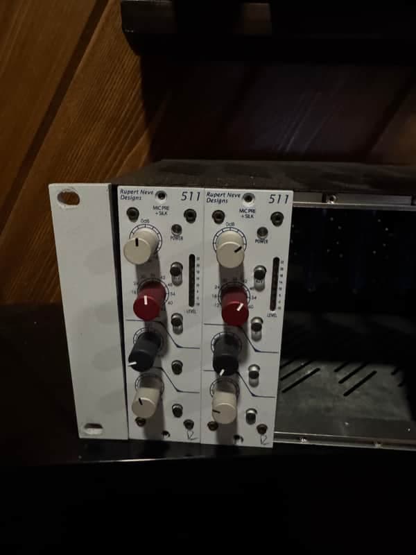 Rupert Neve Designs Portico 511 500-Series Mic Pre Module with Silk 2013 - Present - White