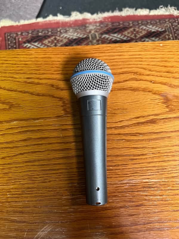 Shure BETA 58A Handheld Supercardioid Dynamic Microphone 1996 - Present - Black