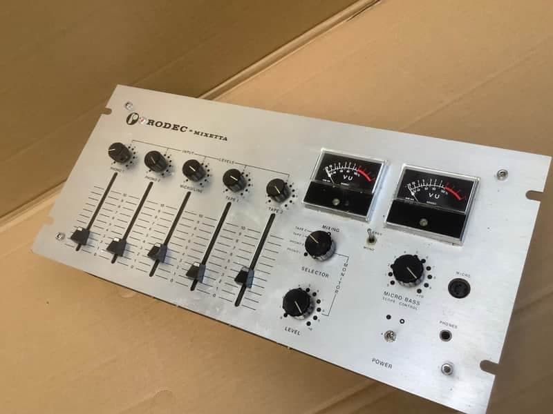 Rodec Mixetta vintage audio mixer