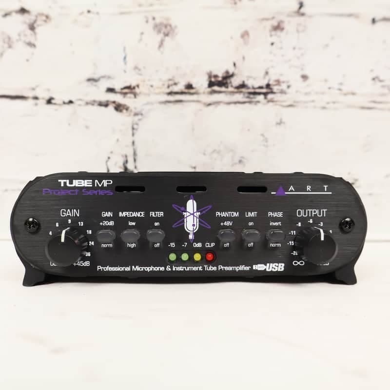 ART Tube MP Project Series Microphone Preamp w/Original Packaging & Manual