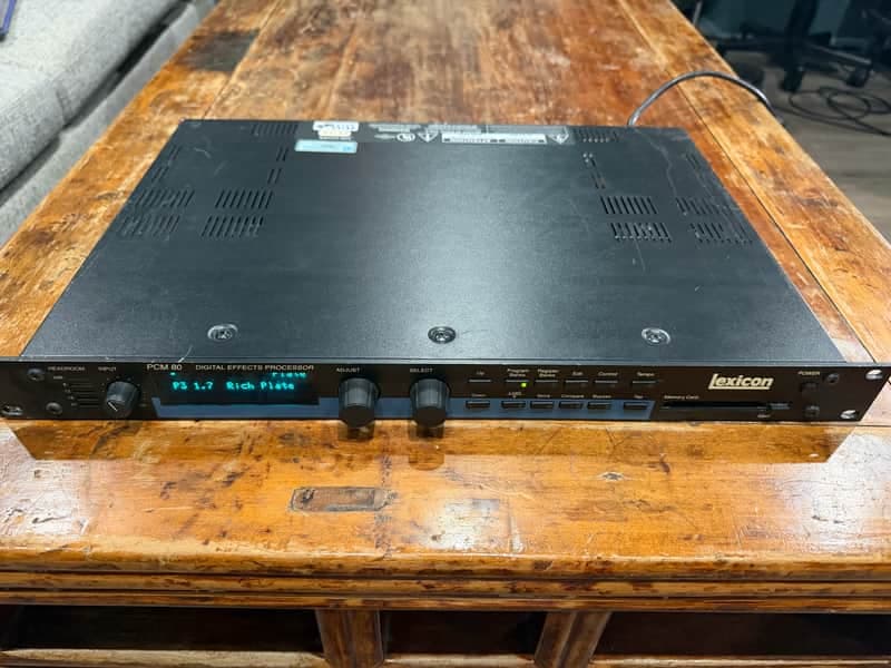 Lexicon PCM 80 Digital Effects Processor 1990s - Black