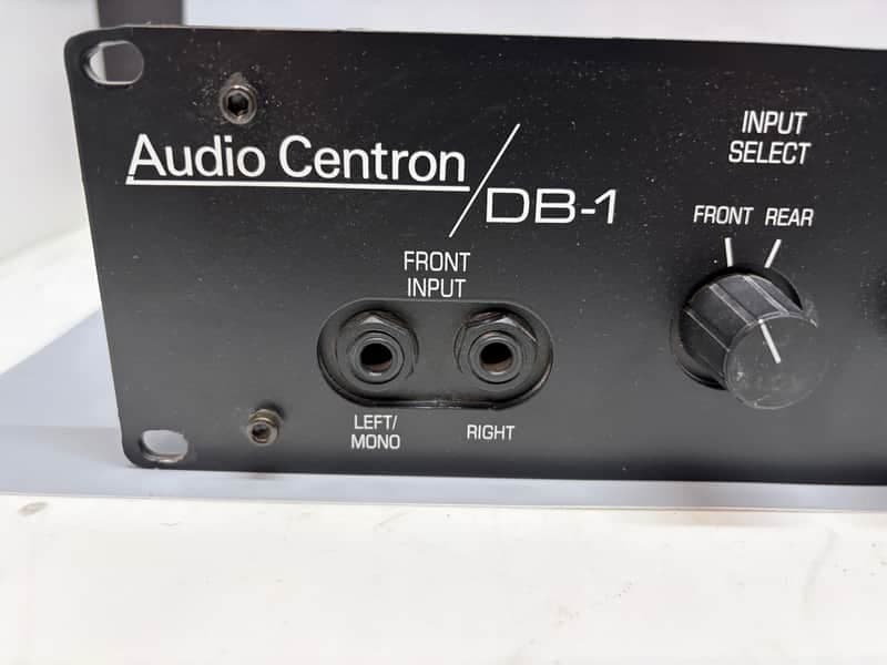 Used Audio Centron DB-1 Speaker and Amp Selector Rack from 1990s in great shape!
