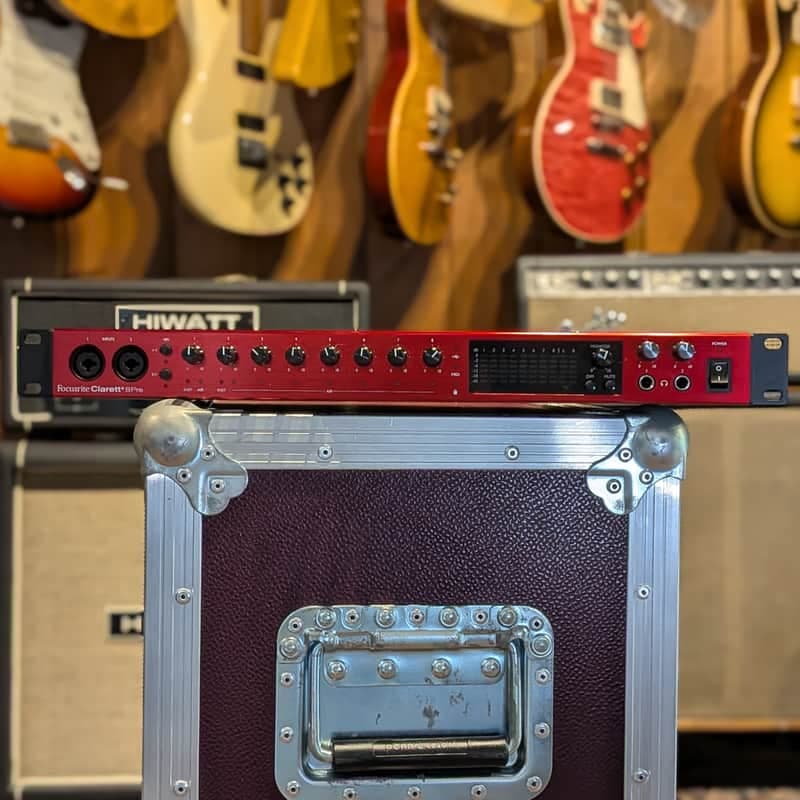 Focusrite Clarett+ 8Pre USB-C Audio Interface 2021 - Present - Red