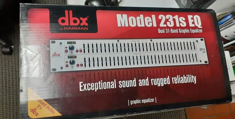 dbx 131s Single 31-Band Graphic EQ 2010s - Silver