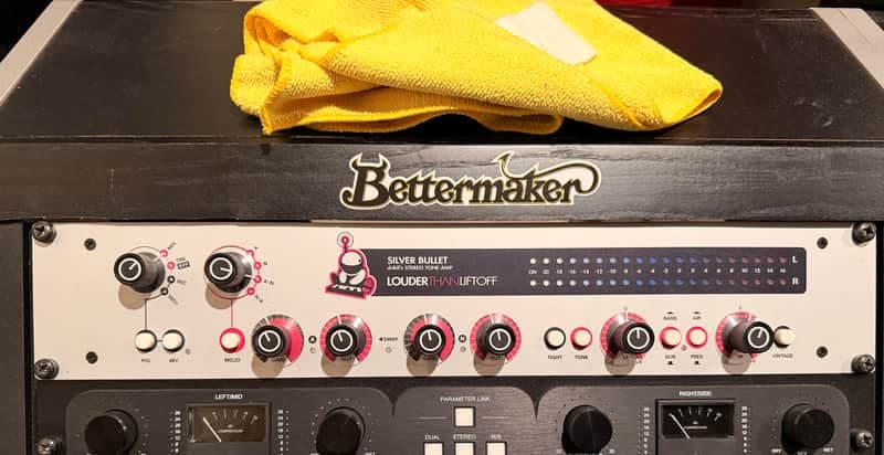 Louder Than Liftoff Silver Bullet Stereo Tone Amp 2010s - Silver