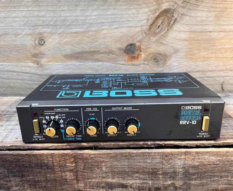 Boss RRV-10 Micro Rack Series Digital Reverb 1987 - 1990 MIJ