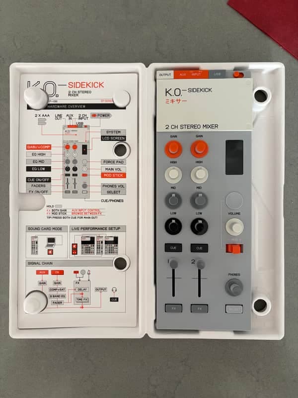 Teenage Engineering EP-136 Sidekick DJ Performance Mixer 2026