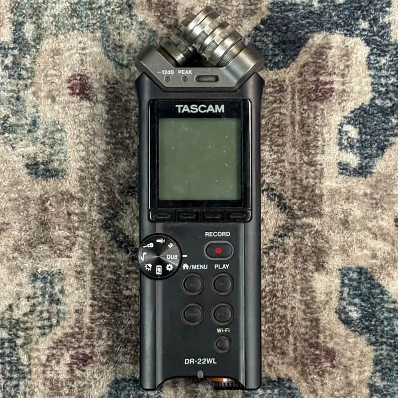 TASCAM DR-22WL Linear PCM Recorder W/ WiFi!