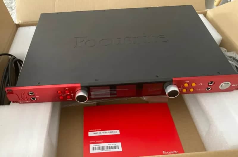 Focusrite Red 16Line Thunderbolt Audio Interface 2023 - Present - Red