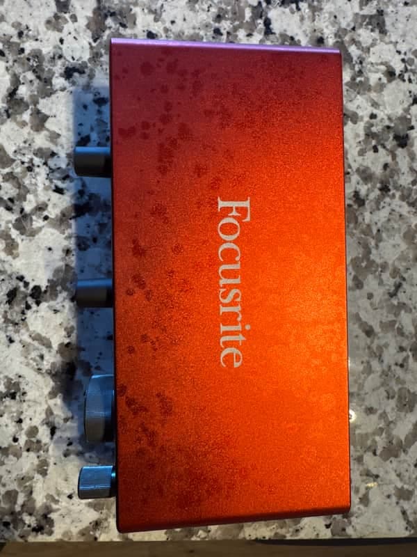 Focusrite Scarlett 2i2 3rd Gen USB Audio Interface 2019 - Present - Red / Black