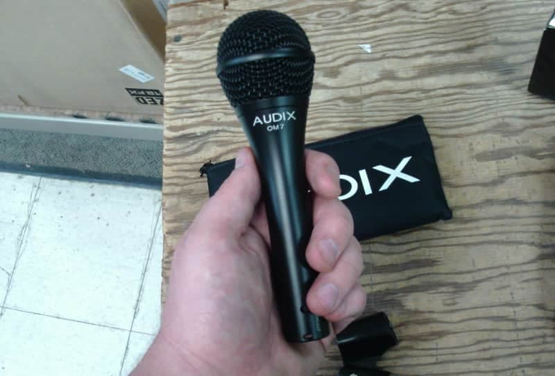Audix OM7 Handheld Hypercardioid Dynamic Vocal Microphone - Black
