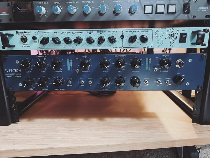 Tube-Tech LCA 2B Stereo Compressor/Limiter - Green Day Owned - Certificate of Authenticity