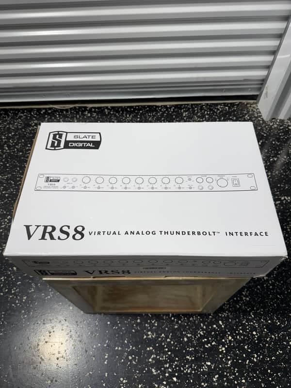 Slate Digital VRS8 virtual analog thunderbolt audio interface