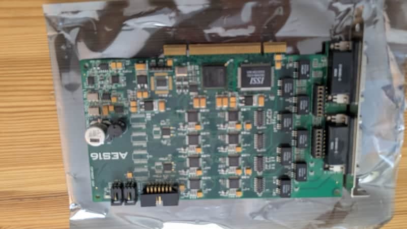 Lynx AES16 AES PCI Audio Interface Card 2000s