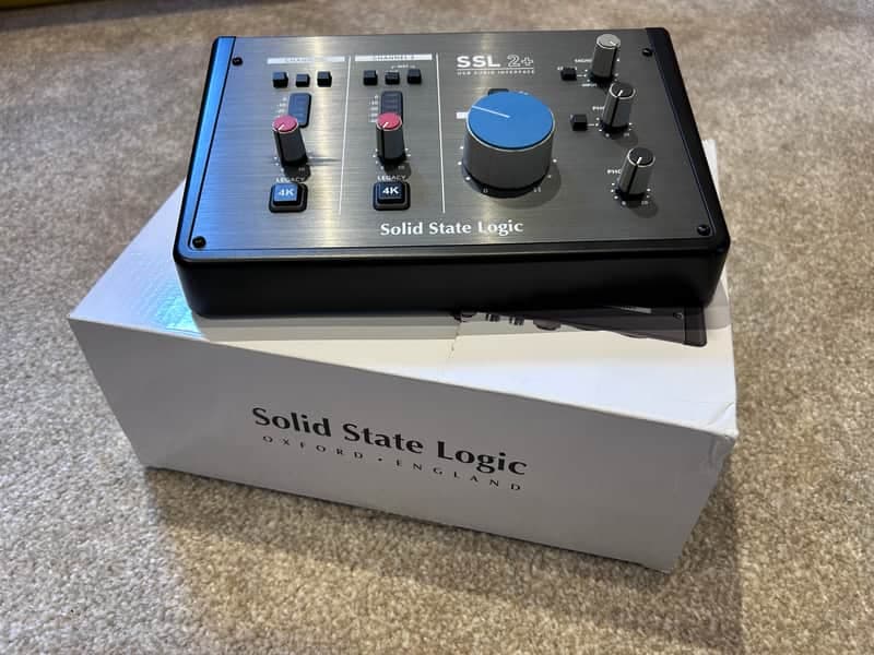 Solid State Logic SSL 2+ USB Audio Interface 2020 - Present - Black
