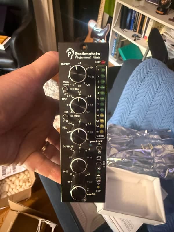 Fredenstein Artistic Leveler 500 Series Optical Compressor Module 2010s - Black