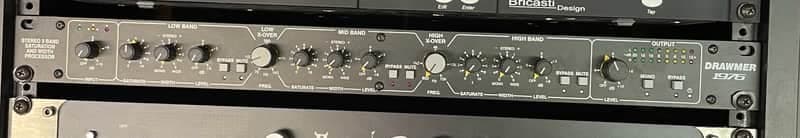 Drawmer 1976 Stereo Saturation and Width Processor 2019 - Present - Black