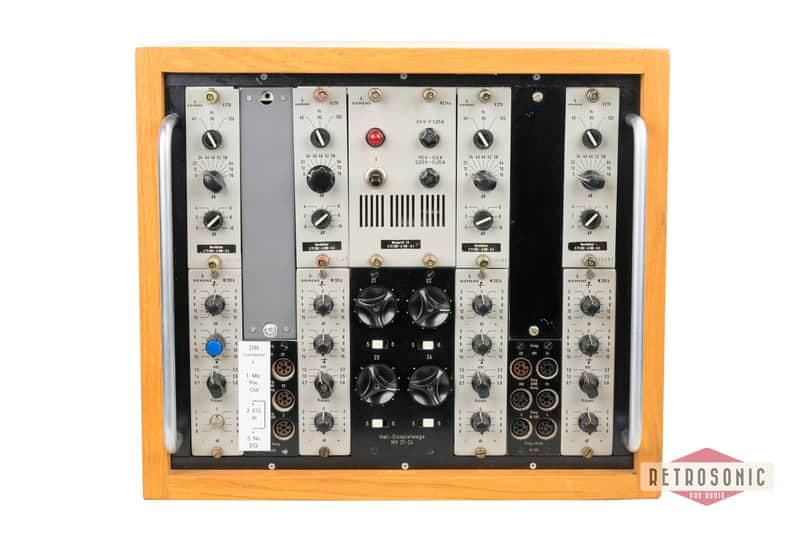Siemens Sitral - Vintage Trixi Tonstudio Rack including