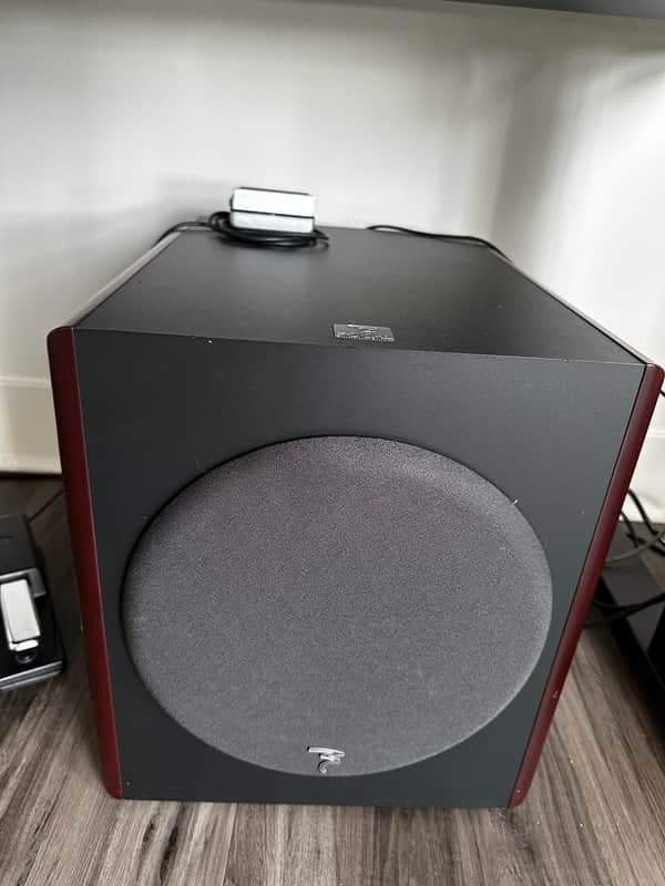 Focal Sub6 11" Powered Studio Subwoofer 2007 - 2021 - Black / Red