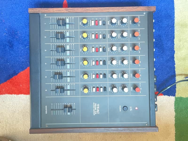 Teac Model 2A Vintage Analog Mixer 6 inputs / Great EQs and Saturation Sound