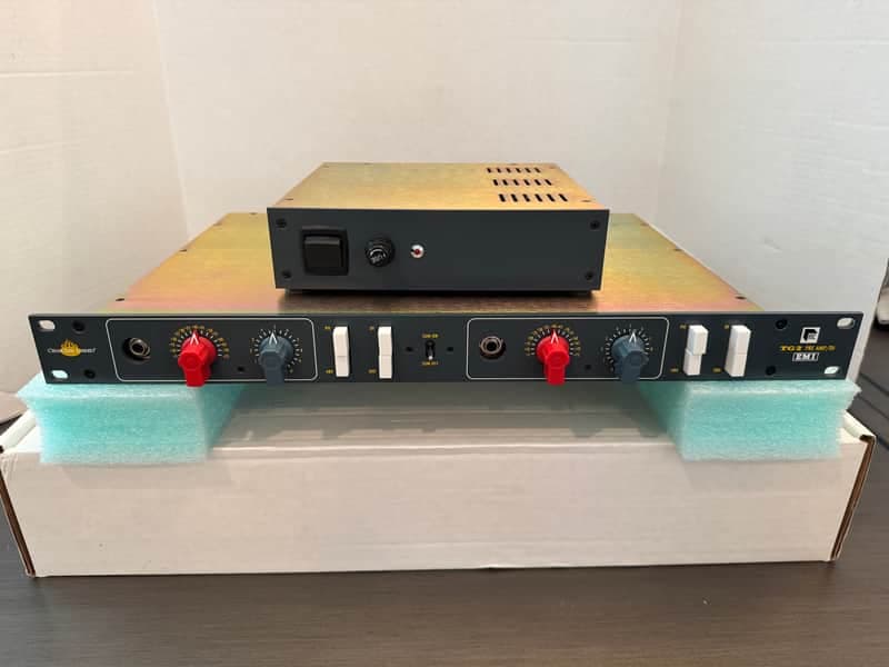 Chandler Limited TG2 2-Channel Mic Preamp EMI/Abbey Road TG12428 w/ PSU