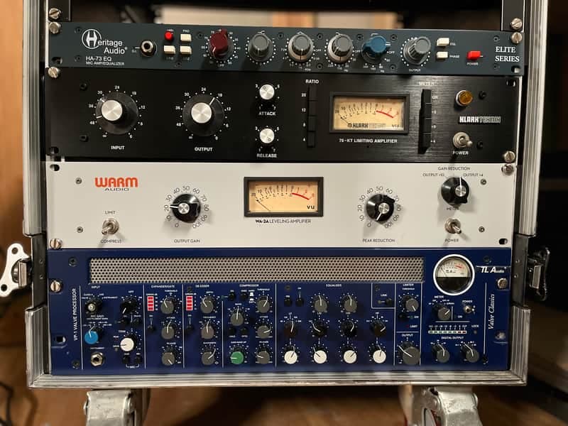 TL Audio VP-1 Valve Classics Series Valve Processor 2010s - Blue