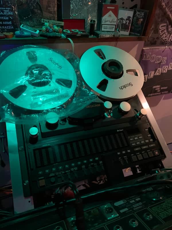 TASCAM MSR-16 1/2" 16-Track Reel to Reel Tape Recorder 1980s - Grey
