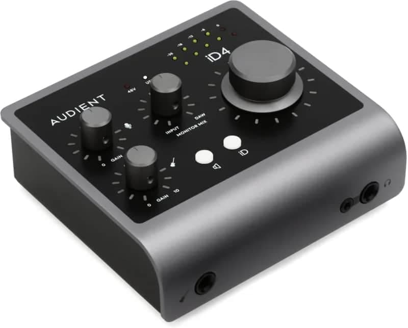 Audient iD4 MKII USB-C Audio Interface 2021 - Black