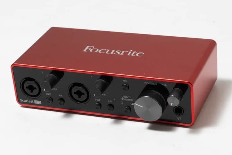 【used】Focusrite / Scarlett 2i2 gen.3 Studio Pack【GIB Yokohama】【price included SHIPPING & IMPORT TAX & VAT】