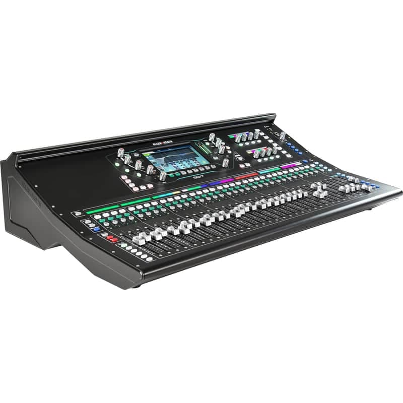 Allen & Heath SQ-7 48-Channel / 36-Bus Digital Mixer with 32+1 Motorized Faders (Open Box)