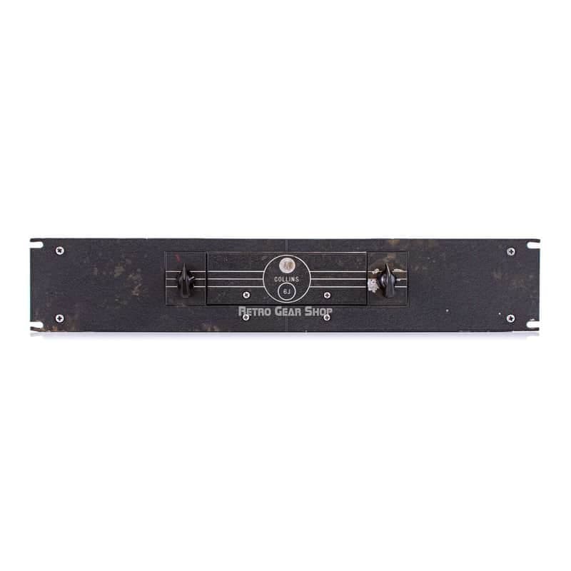 Collins 6J Preamplifier Vintage Rare Preamp Tube Mic Pre Microphone Preamp