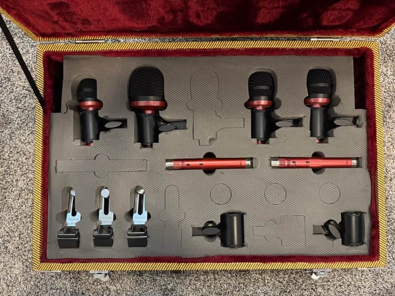 Avantone Pro CDMK6 6pc Drum Microphone Set 2011 - Present - Red