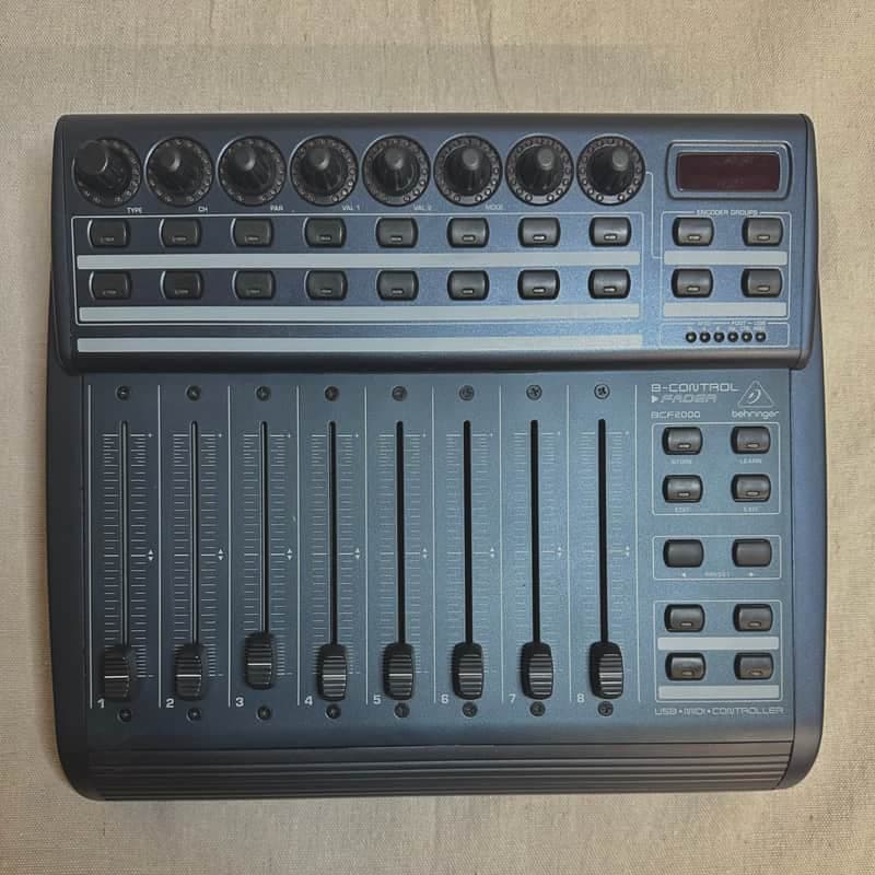 Behringer B-Control BCF2000 USB MIDI DAW Fader Controller 2010s - Standard