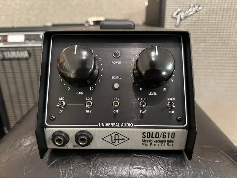 Universal Audio Solo/610 Desktop Tube Mic Preamp