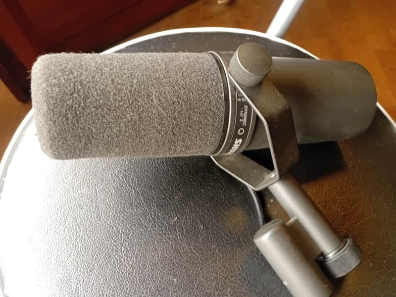 Shure SM7B Cardioid Dynamic Microphone 2001 - Present - Black