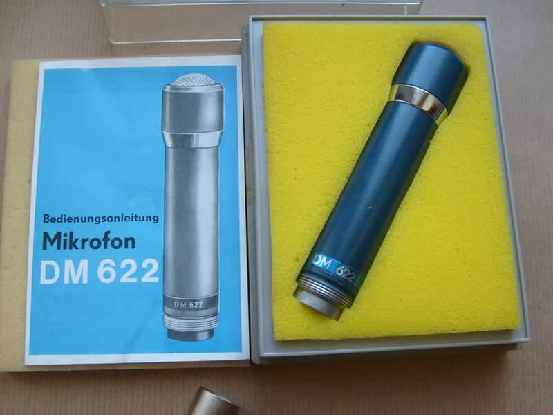 Microphone RFT Neumann Gefell DM 622 Dynamic
