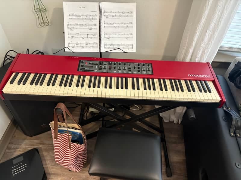 Nord Piano 2 HA88 Hammer Action 88-Key Digital Piano 2012 - 2016 - Red