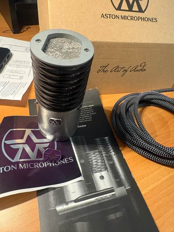 Aston Origin Large Diaphragm Cardioid Condenser Microphone 2010s - Metal