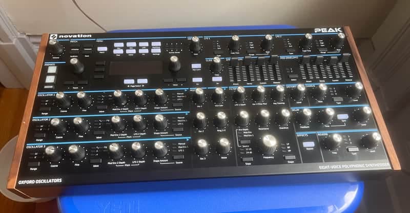 Novation Peak 8-Voice Desktop Synthesizer 2017 - Present - Black